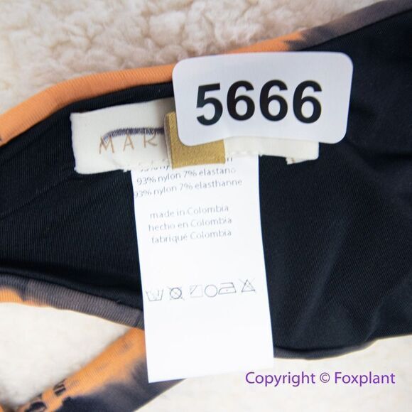 NEW Free People Martha Rey Harper tie dye bikini top,‎ size S - Picture 8 of 8